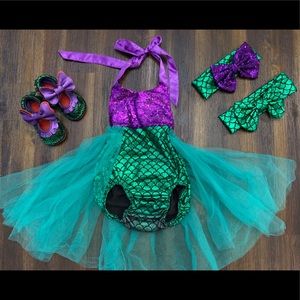 Baby mermaid costume